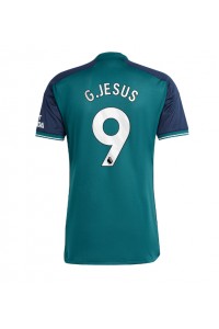 Arsenal Gabriel Jesus #9 Voetbaltruitje 3e tenue 2023-24 Korte Mouw